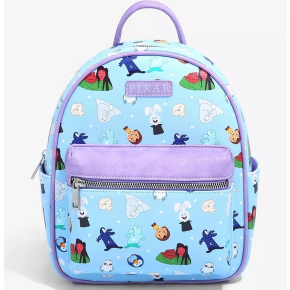 Disney Pixar Shorts Characters Allover Print Mini Backpack - Picture 4 of 6